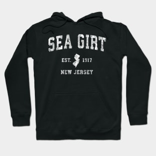 Sea Girt New Jersey Nj Athletic Sports Hoodie